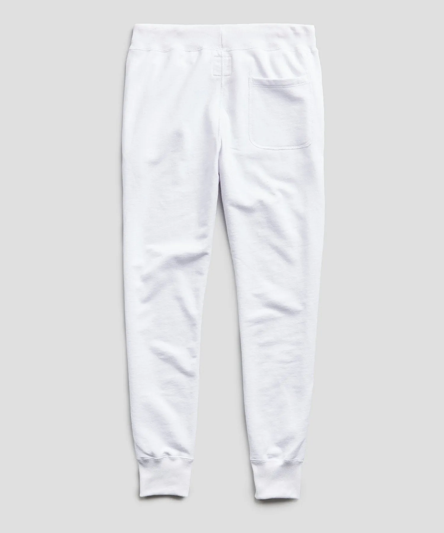 Lightweight Slim Jogger Sweatpant in White