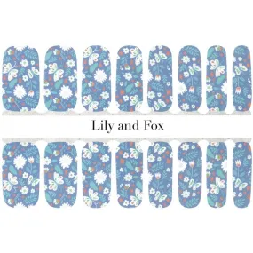 Lily And Fox - Nail Wrap - Butterfly Garden