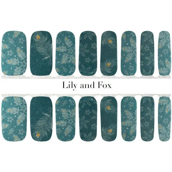 Lily And Fox - Nail Wrap - Feather Waltz