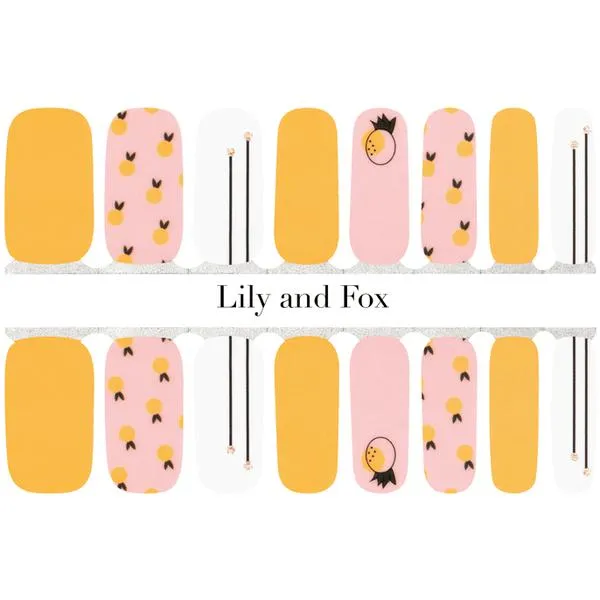 Lily and Fox - Nail Wrap - Fine-Apple