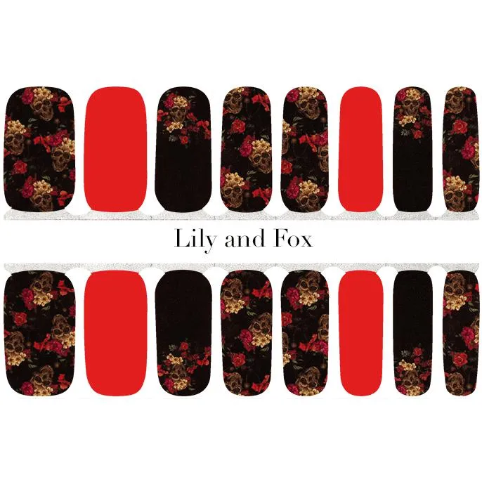 Lily And Fox - Nail Wrap - La Catrina