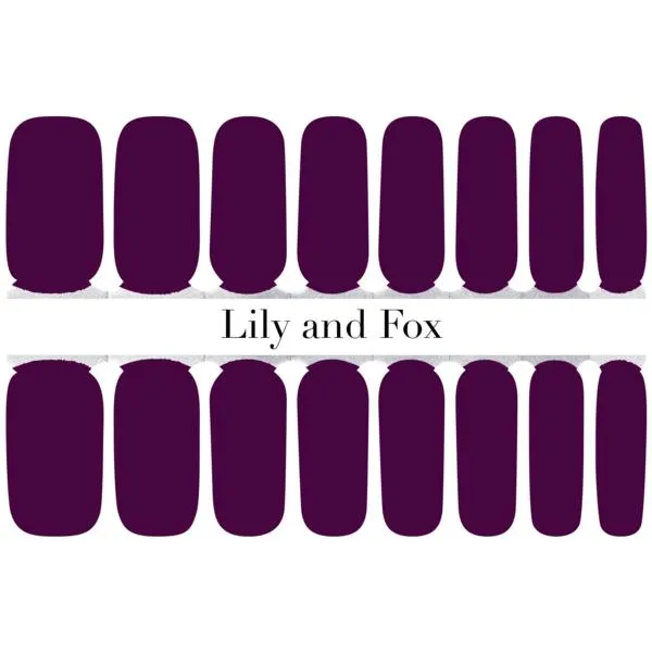 Lily And Fox - Nail Wrap - On The Grapevine