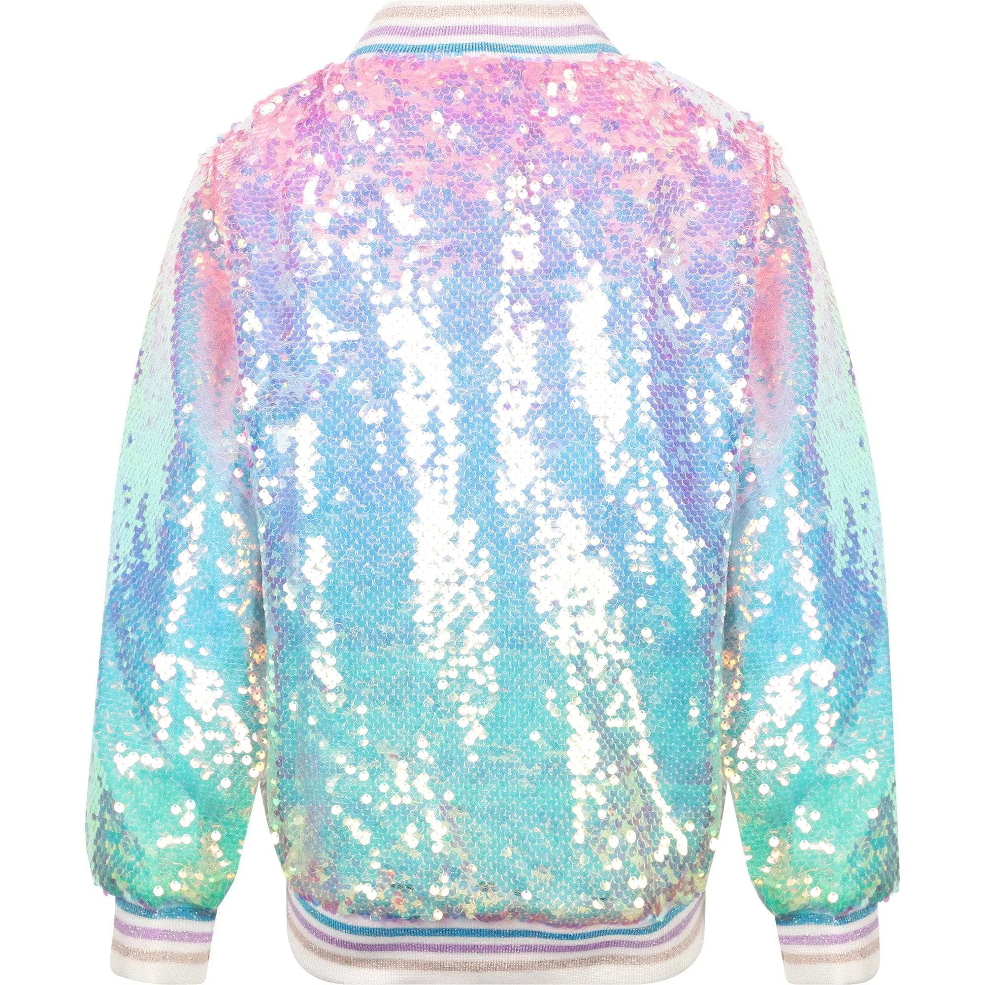 Lola   The Boys Icy Ombre Sequin Jacket