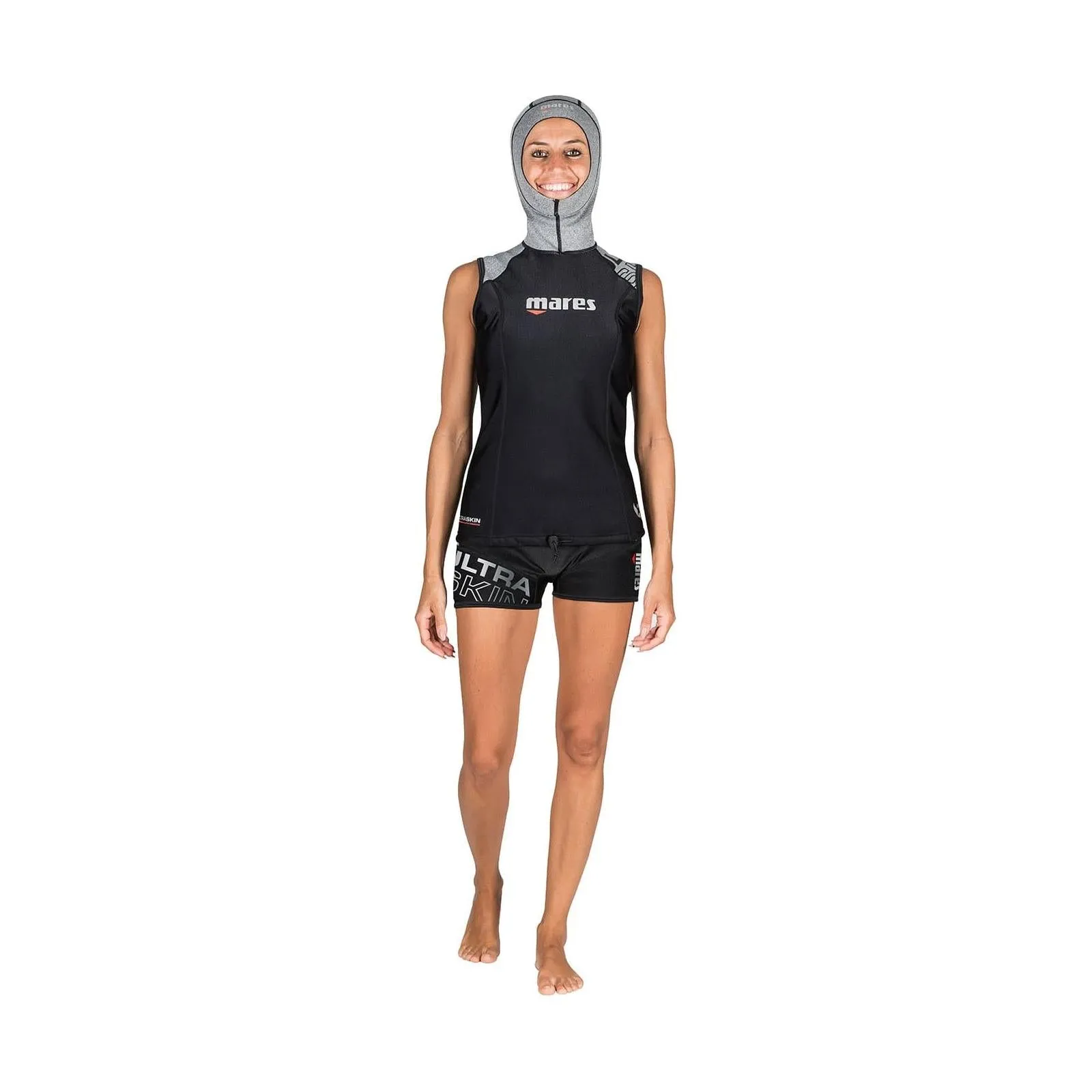 Mares Ultra Skin She Dives Sleeveless With Hood Top