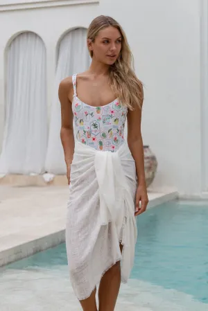 Marli Textured Maxi Sarong