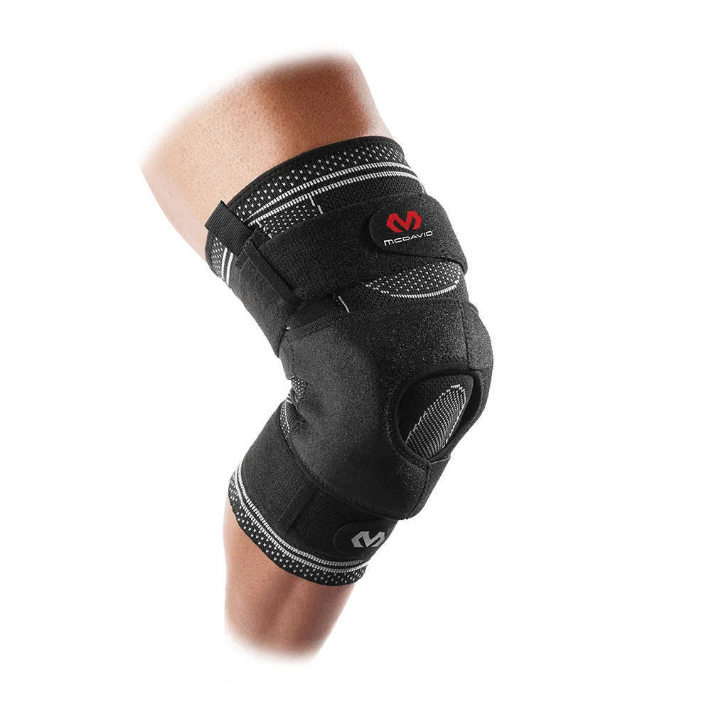 McDavid ELITE Engineered Elastic™ Knee Brace w/ Dual Wrap & Hinges - MD5149