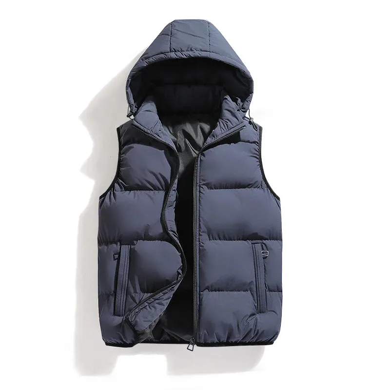 Men's Cotton Hooded Puffer Vest Best Sellers