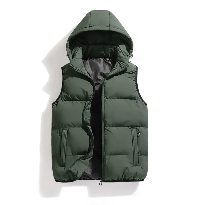 Men's Cotton Hooded Puffer Vest Best Sellers