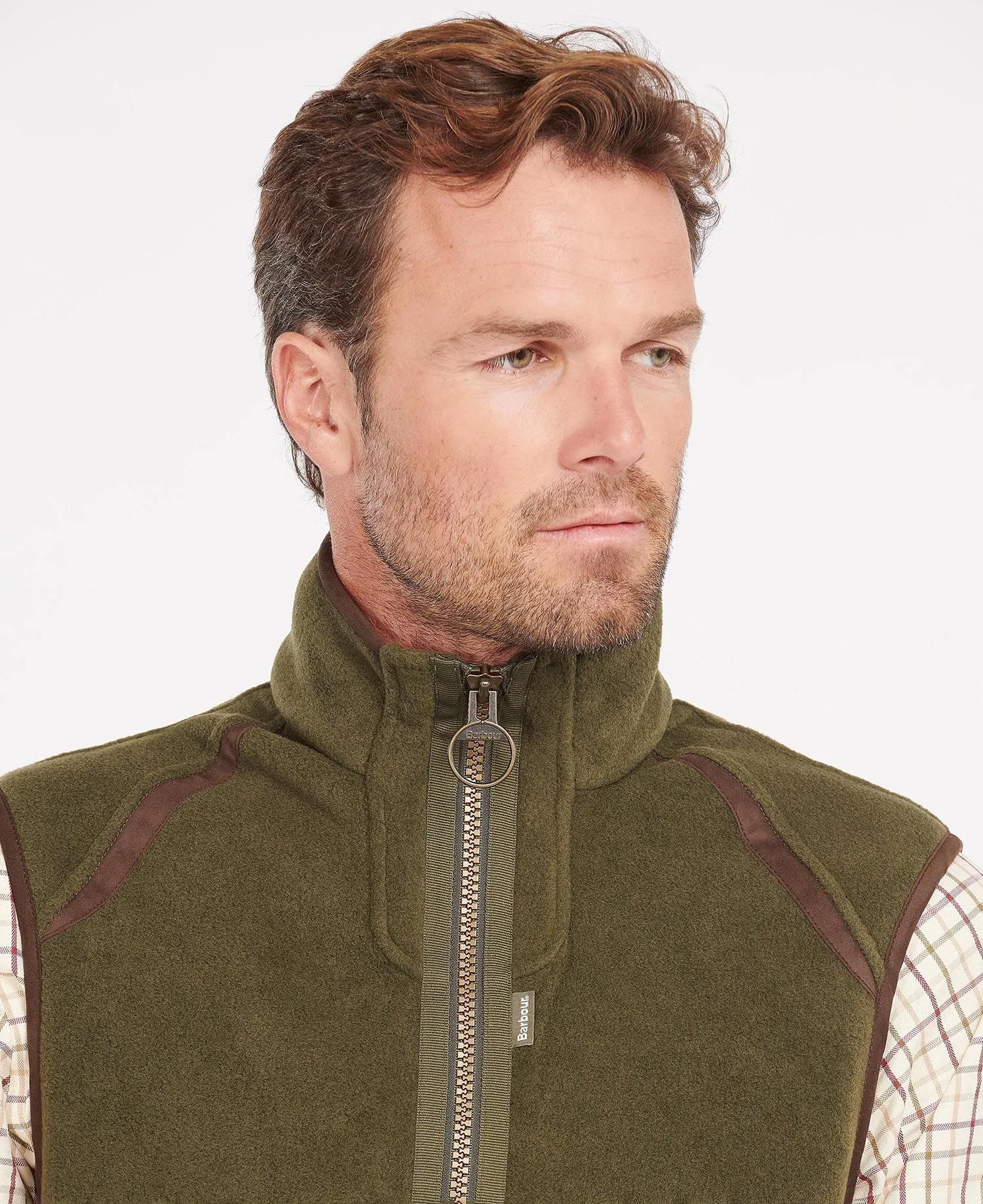 Men's Langdale Fleece Gilet - Olive