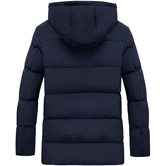 Men's Padded Duck Down Heated Jacket