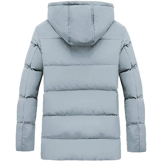 Men's Padded Duck Down Heated Jacket