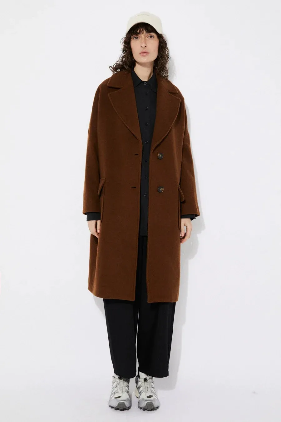 Monestero Coat - Brown