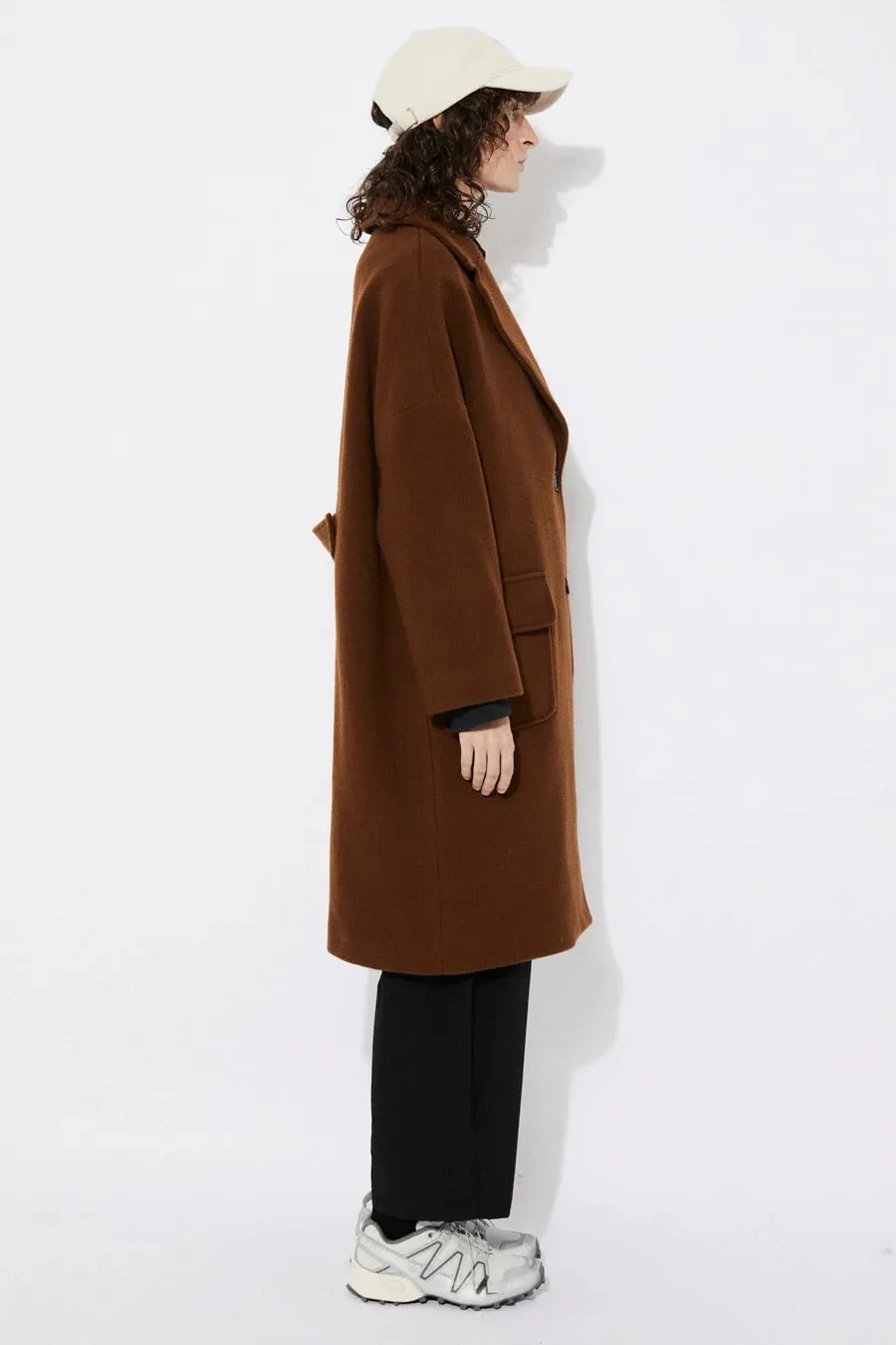 Monestero Coat - Brown