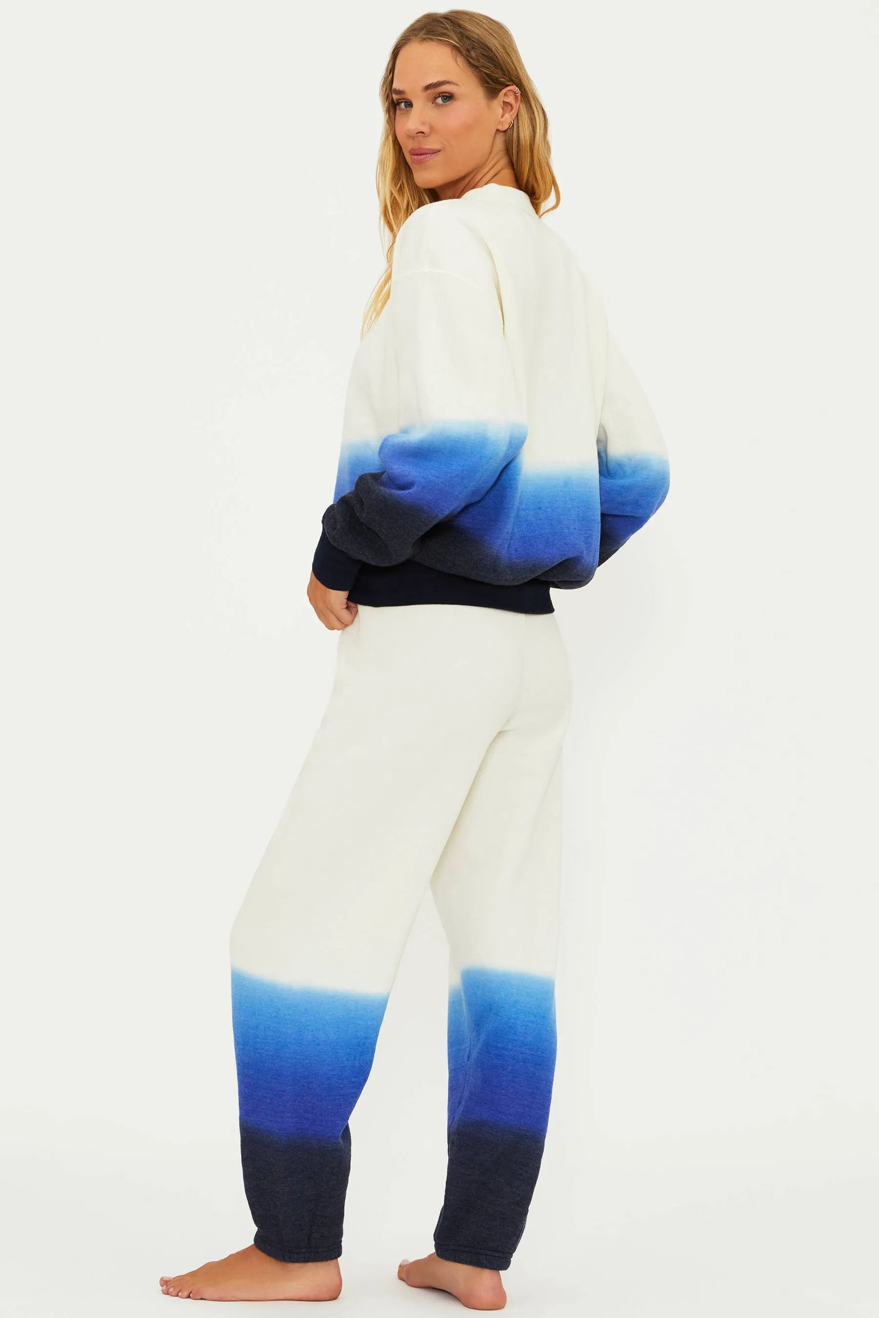 Nash Sweatpant Egret Ombre