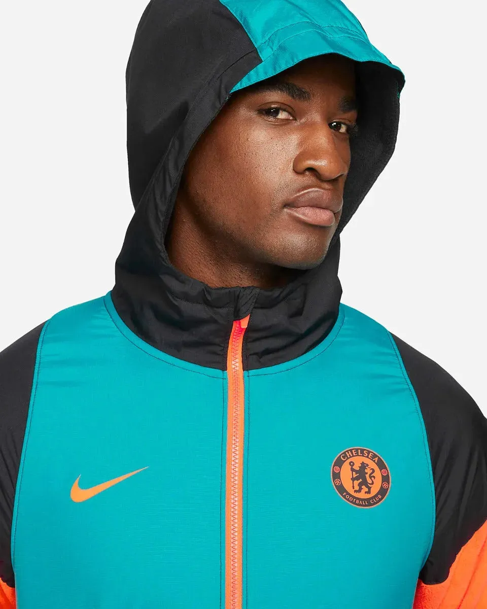 Nike 2021-22 Chelsea AWF Woven Jacket - Blustery-Black