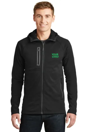 North Face Canyon Flats Fleece Hooded Jacket TNF Black