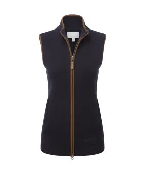 Orkney Merino Gilet - Navy