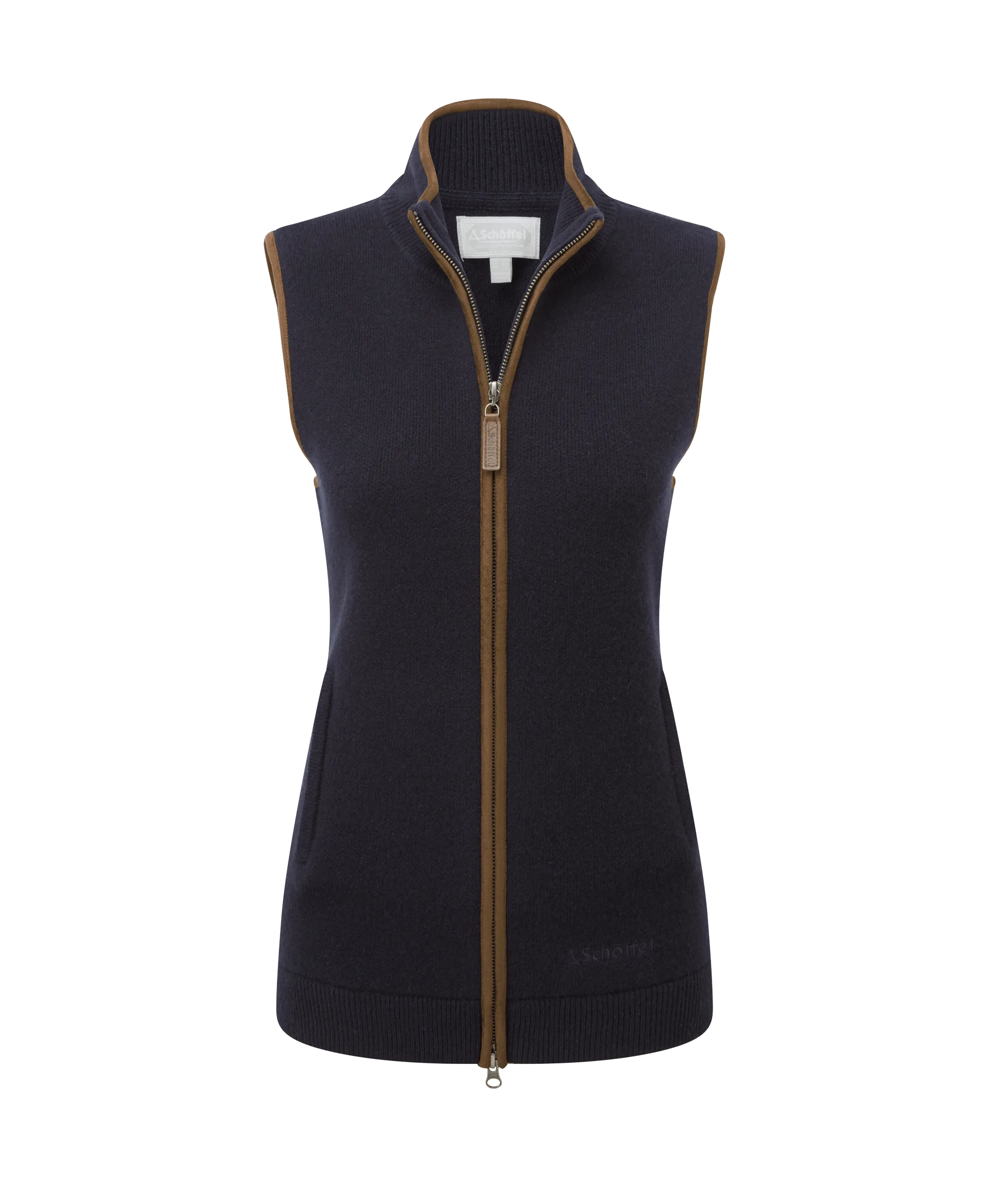 Orkney Merino Gilet - Navy