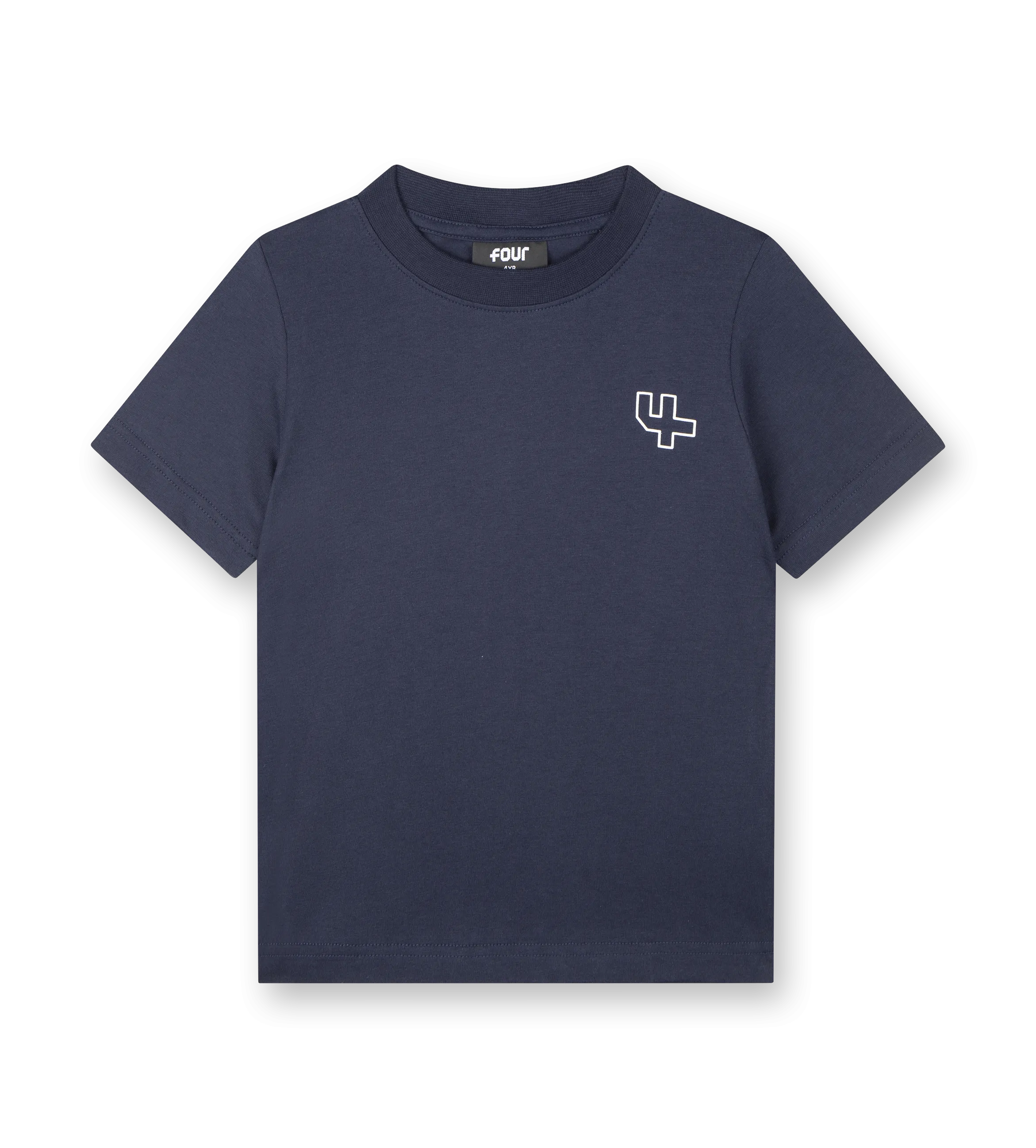 Outline Logo T-shirt Marine Blue