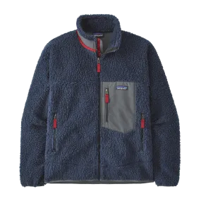 Patagonia Men's Classic Retro-X Jacket New Navy w/Wax Red