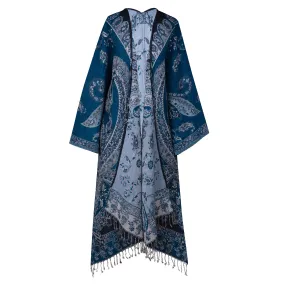 Pescara Paisley Kimono Coat Store Credit Only