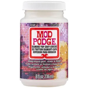 Plaid Mod Podge Diamond Top Coat Acrylic Sealer 8oz