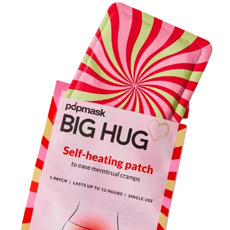 Popmask Big Hug | Self Warming Patch To Ease Menstrual Cramps