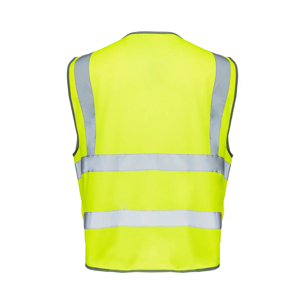 Premium Hi Vis Surveyor Safety Vest 9 Pockets - ANSI Class 2