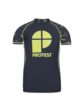 Protest PRTDYLAN JR Rashguard - Kids Short Sleeve - Blue