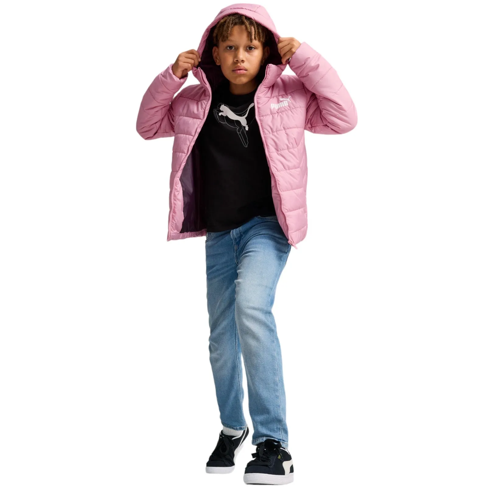 Puma Essentials Hooded Padded Girls Jacket