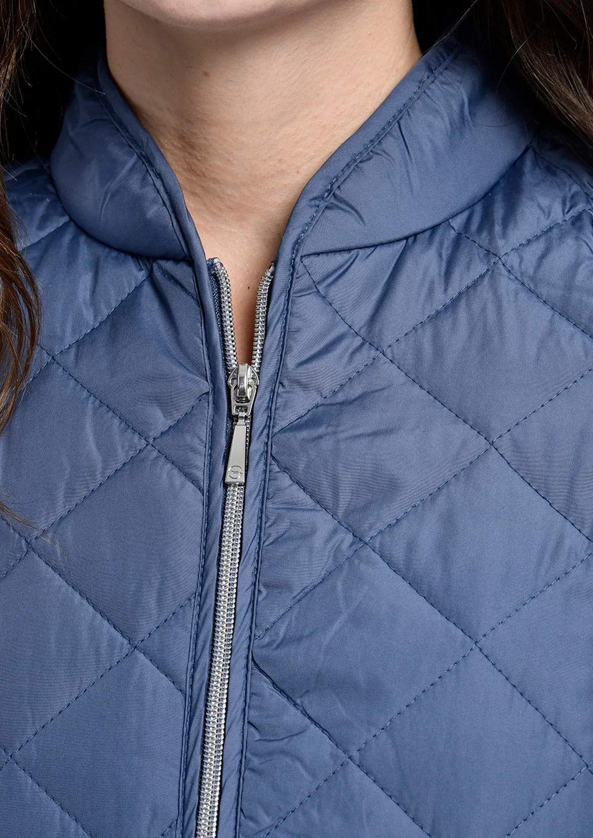 Quilted Zipper Jacket