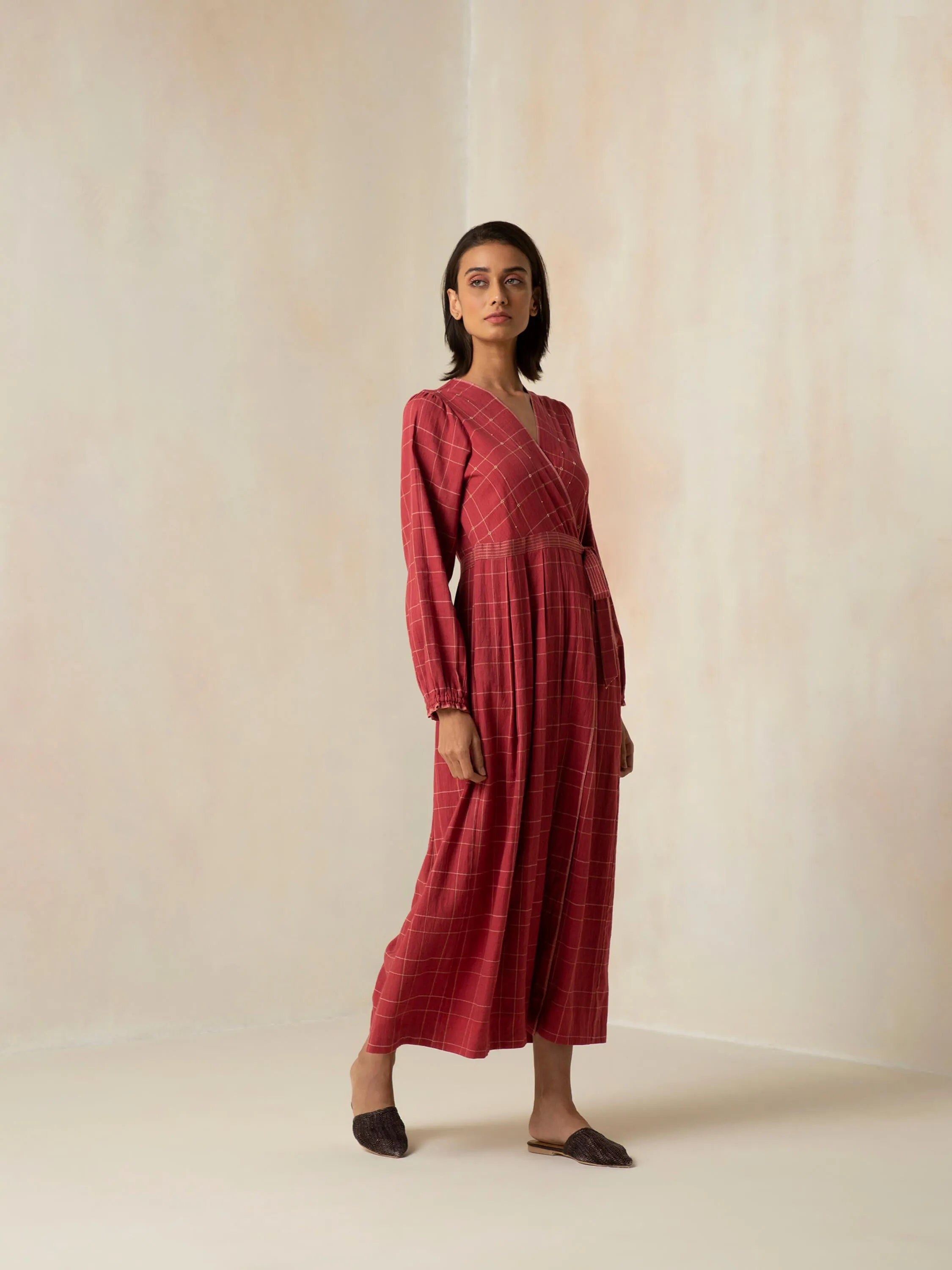 Redwood Wrap Maxi Dress