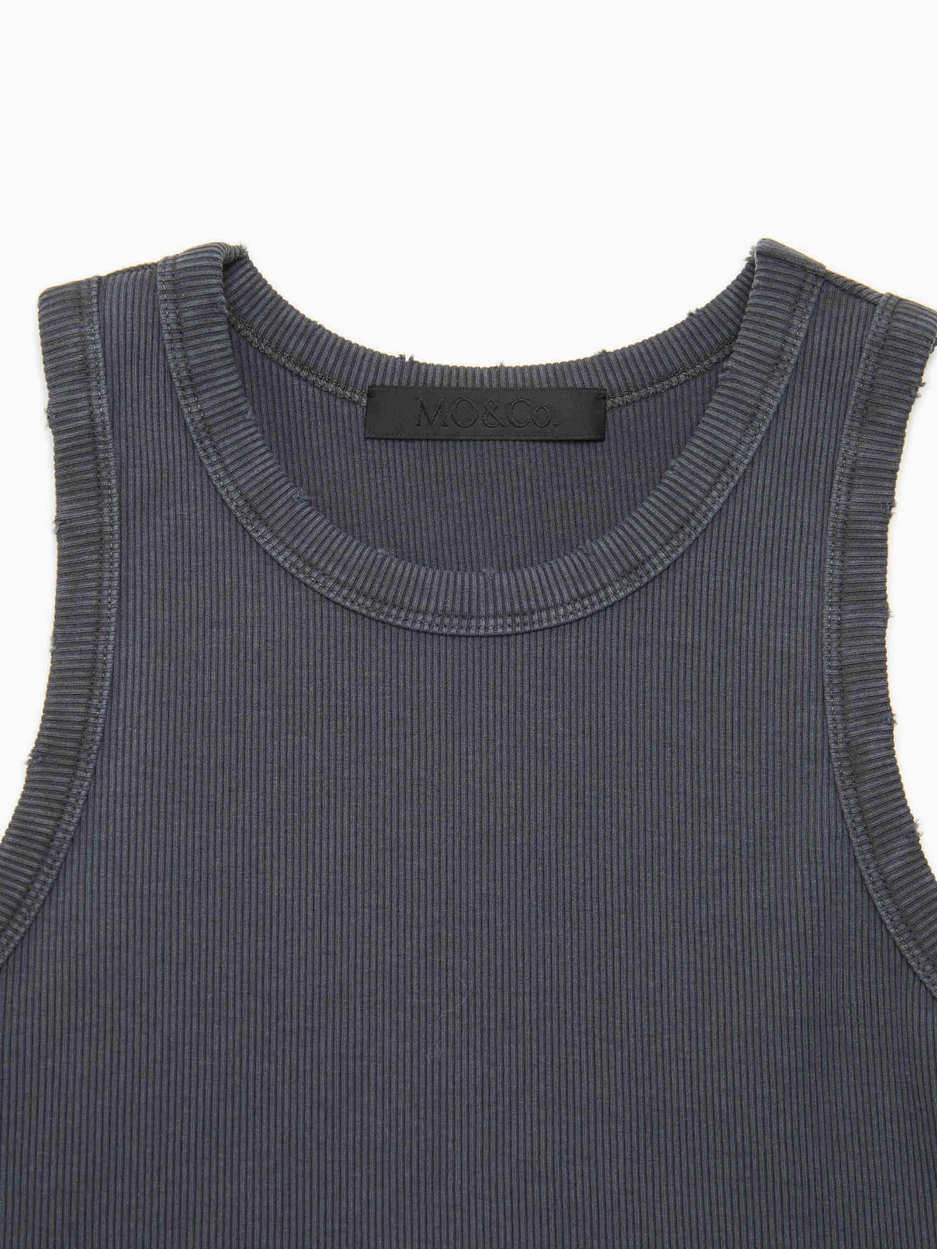 Ribbed Knit Vest Top