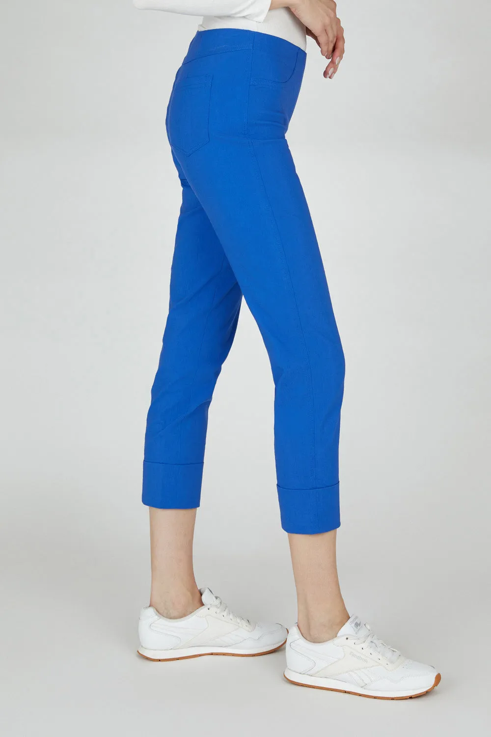 Robell 7/8ths Trousers in Royal Blue