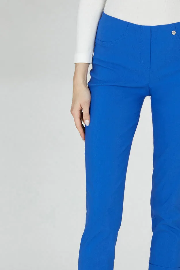 Robell 7/8ths Trousers in Royal Blue