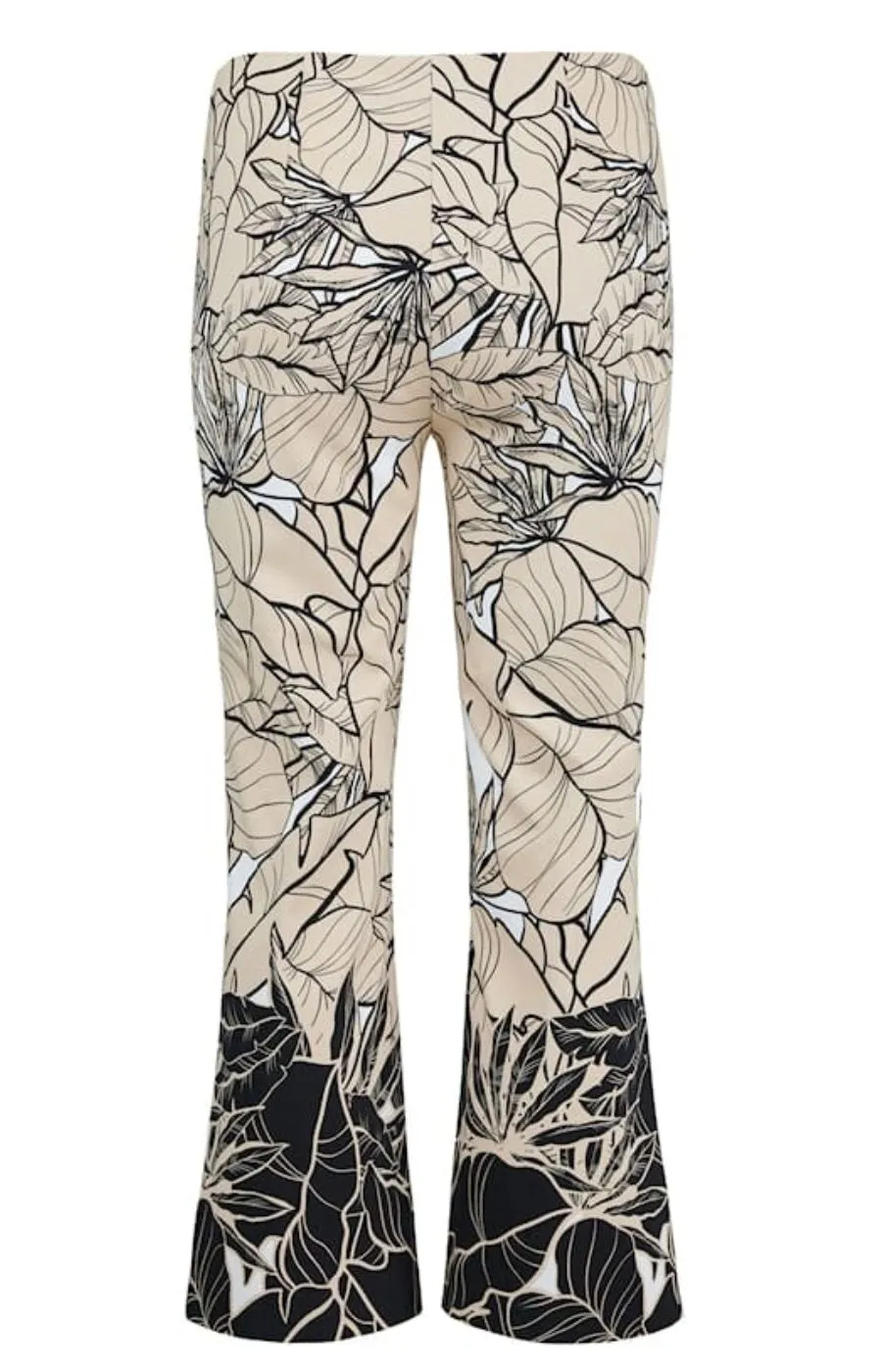 Robell Joella Printed Flare Pants