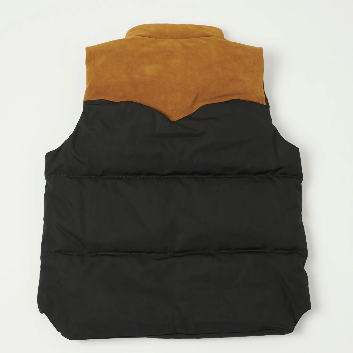 Shangri-La Heritage 'Bivacco' Western Down Vest - Black