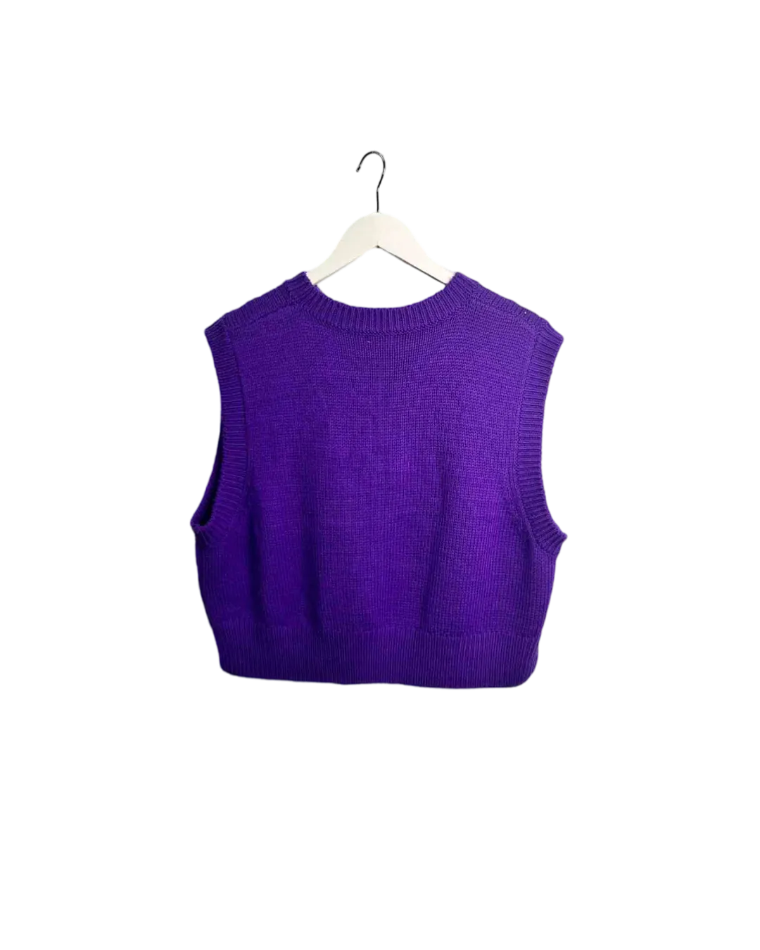 Size 16 - Gorman Purple Merino Knit Vest