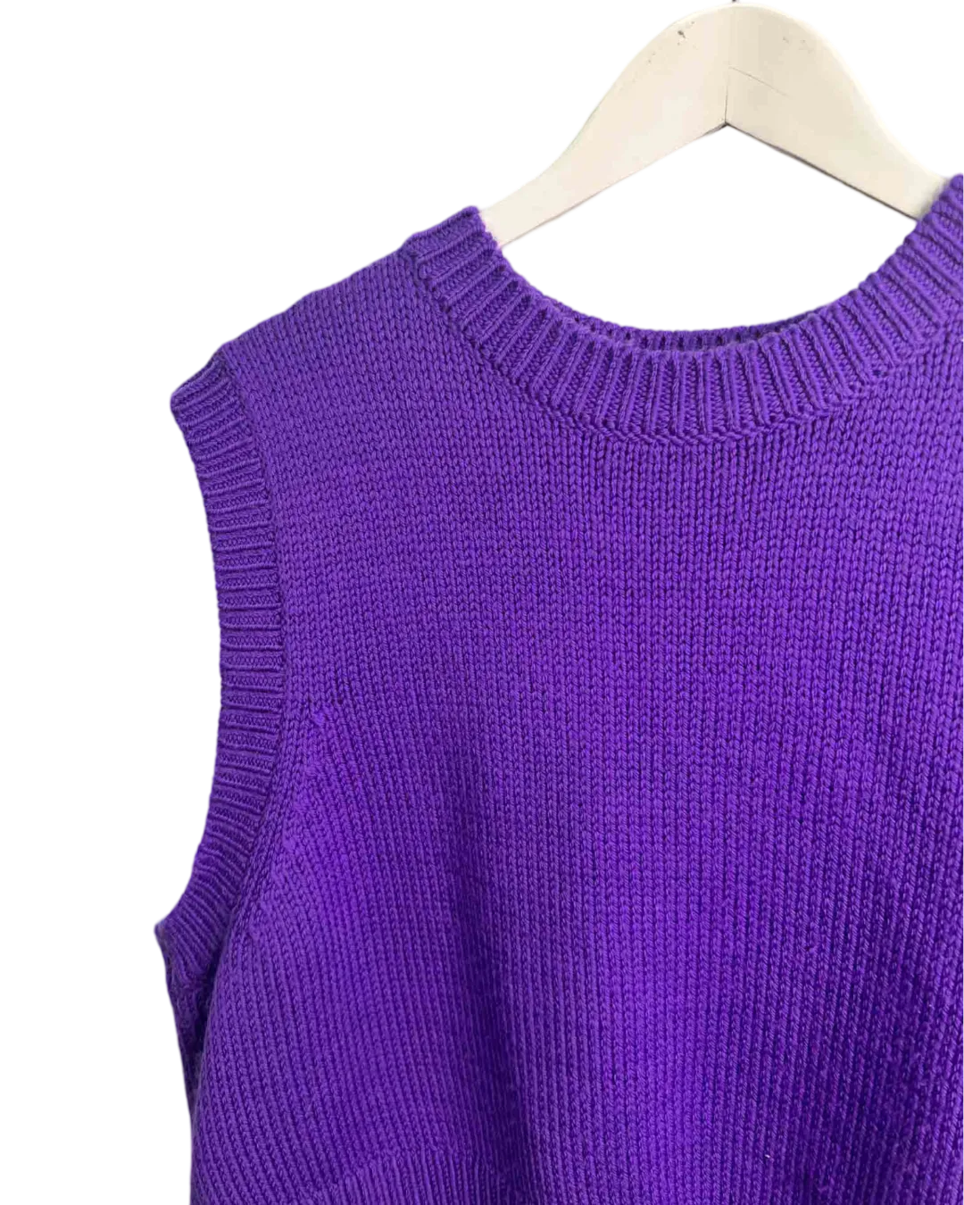 Size 16 - Gorman Purple Merino Knit Vest