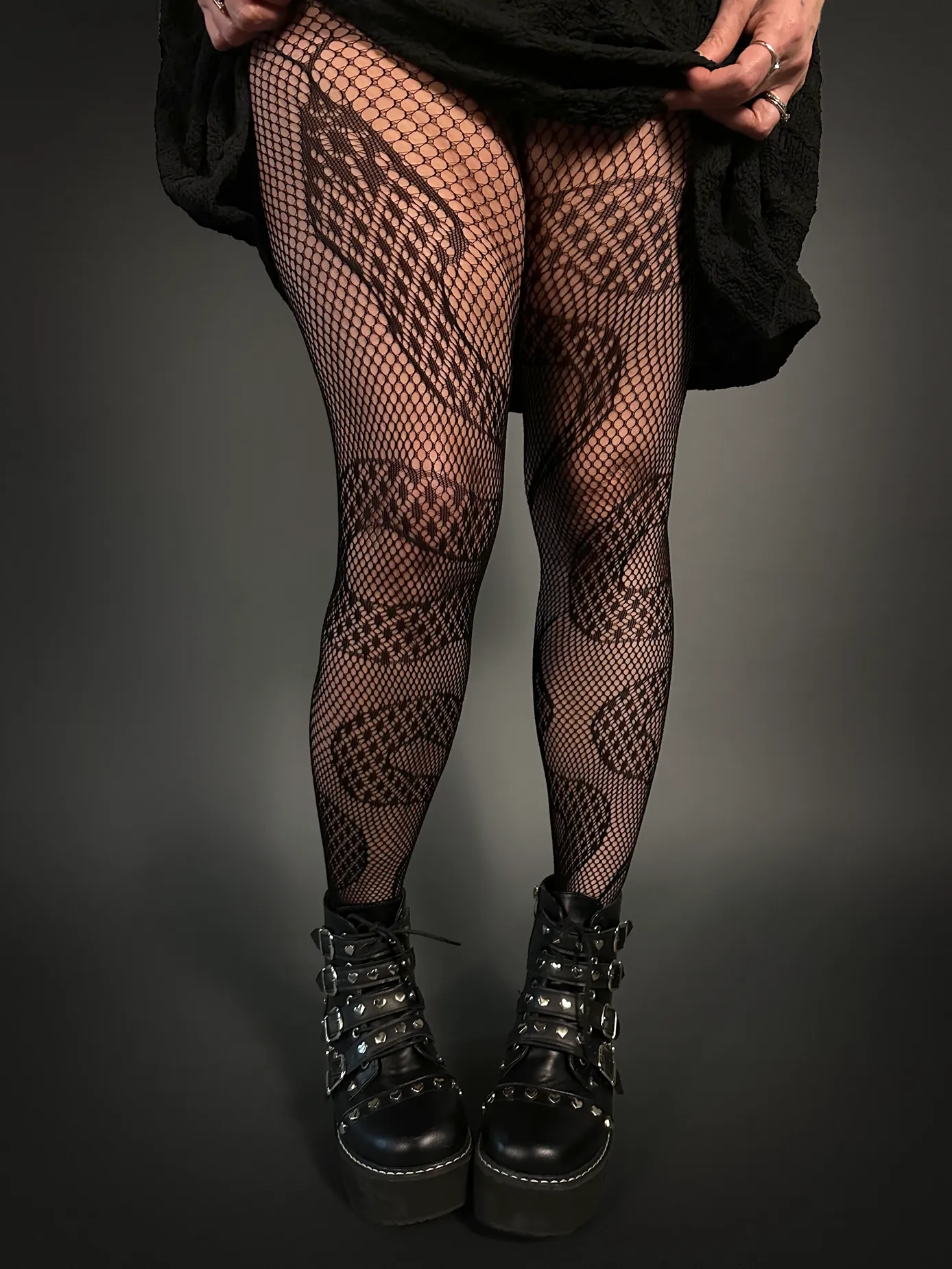 Snake High Quality Fishnet Tights by Pamela Mann Made in Italy