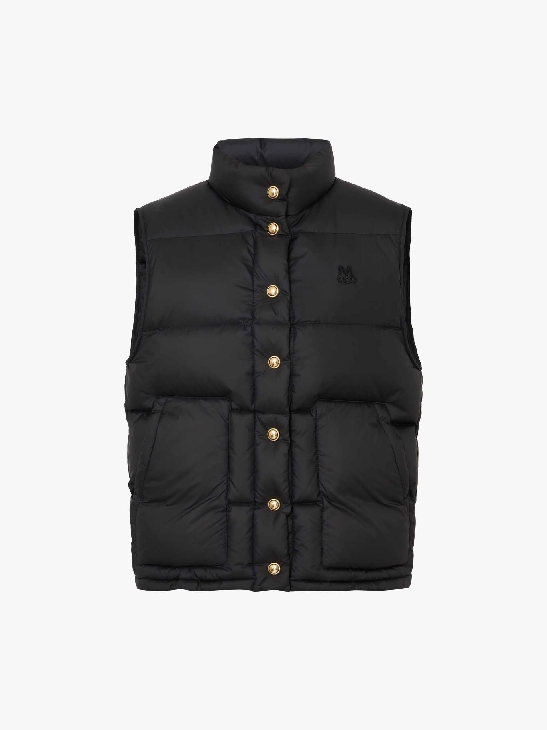 Snap Button Puffer Vest