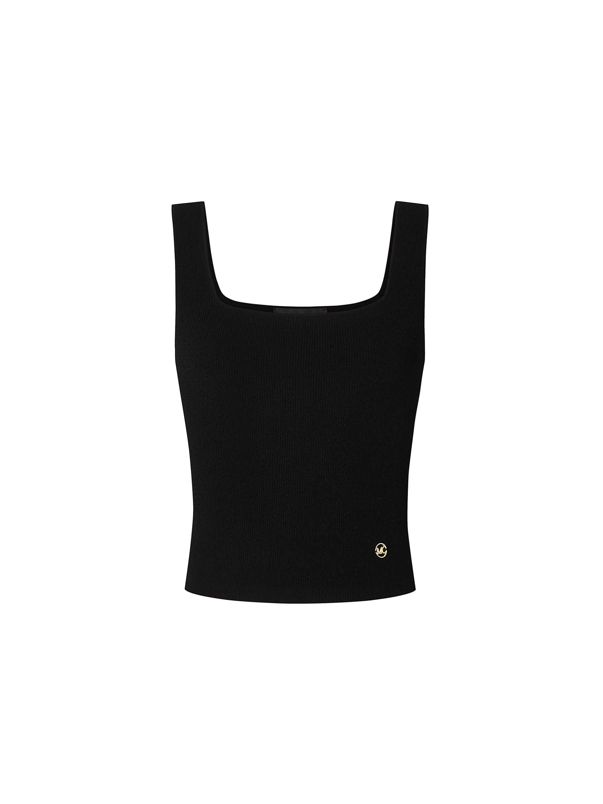 Square Neck Fitted Vest Top