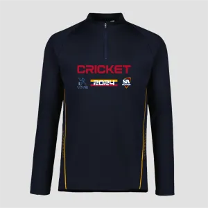 SSSA CRICKET EVENT QTR ZIP JACKET