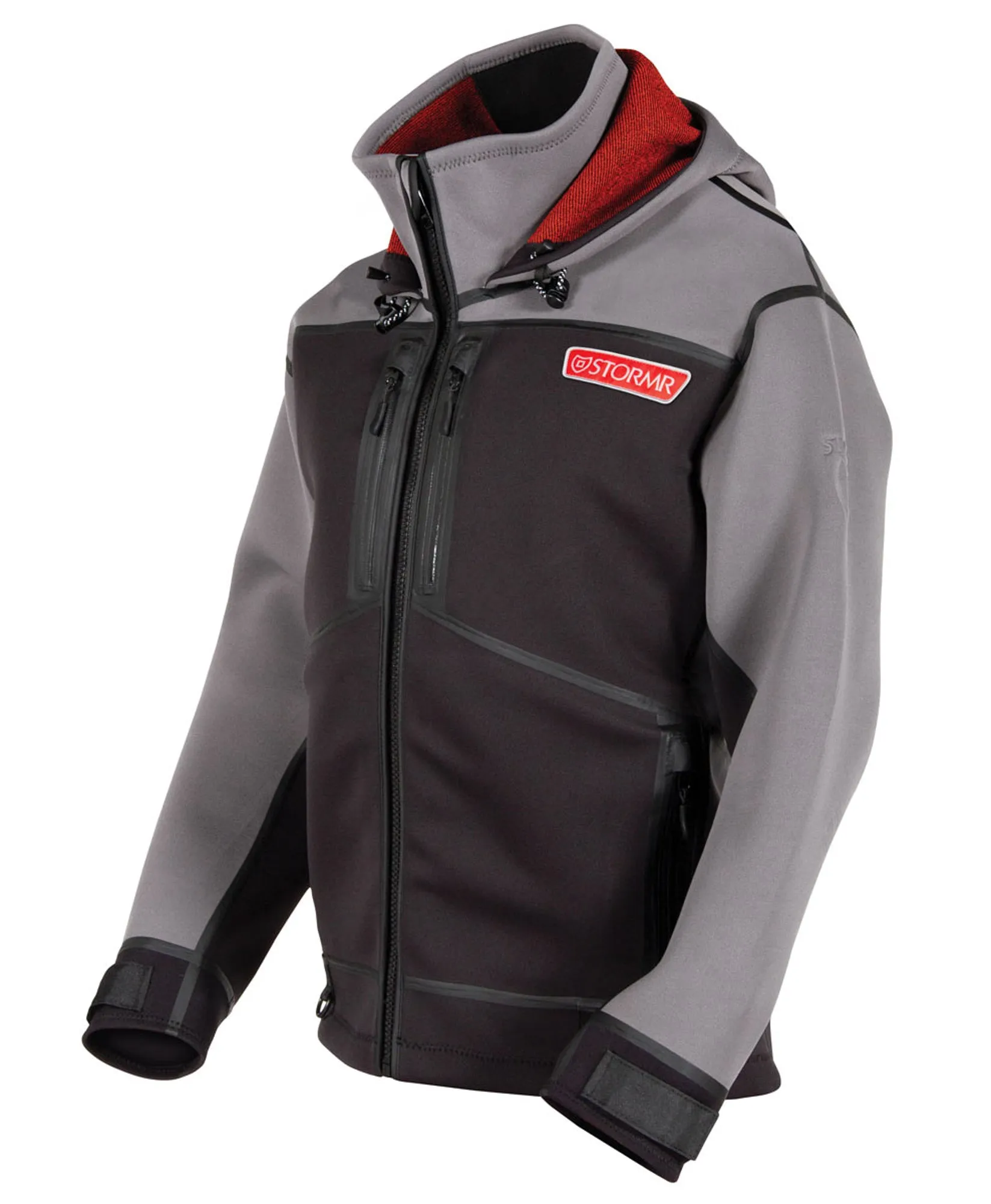 Stormr Mens Gray Neoprene Strykr Jacket