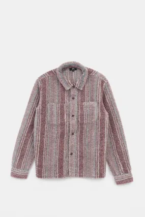 Stripe Sherpa Shirt