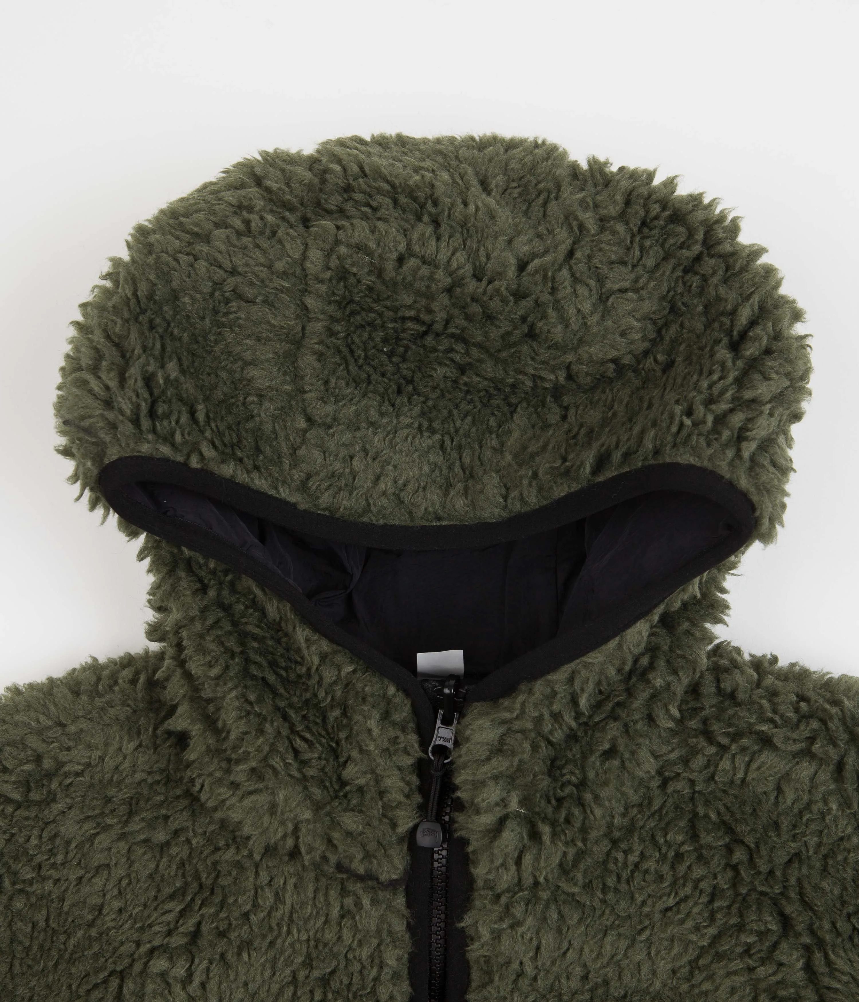 Stussy Sherpa Jacket - Olive