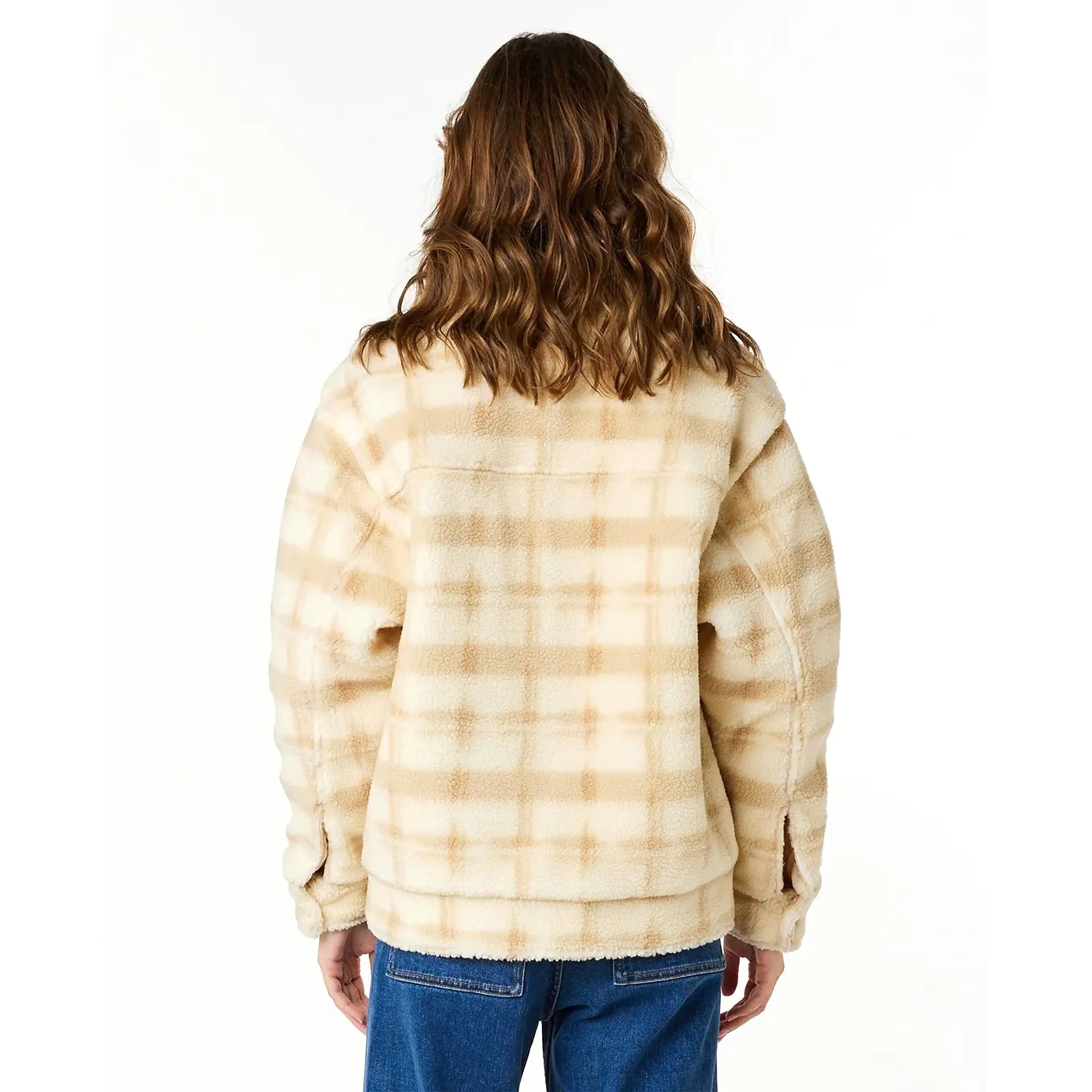 Sunrise Session Sherpa Lined Button Up Jacket