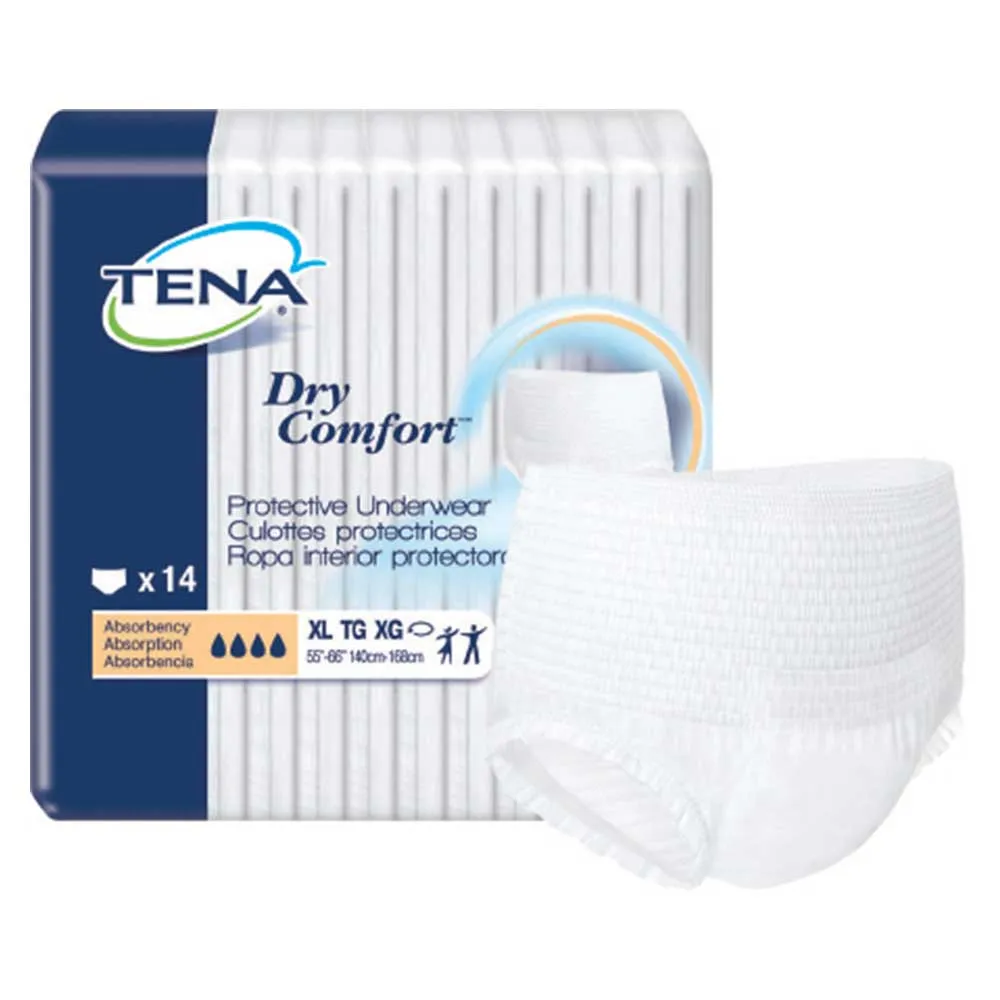 TENA Dry Comfort 72424 Protective Underwear Pack of 14