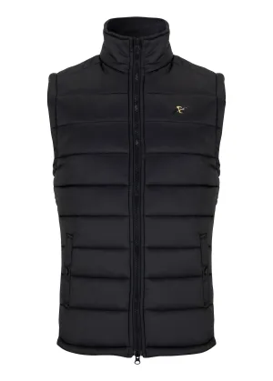 The Field Waistcoat Black Childrens By Pc Racewear