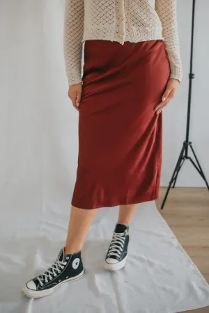 The Going Out Pull On Maxi Skirt